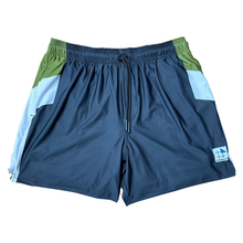 Load image into Gallery viewer, Jordan Hoppe Journey Men's Black and Olive Volley Shorts

